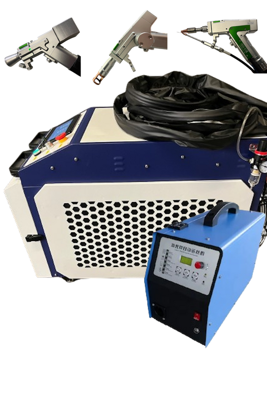 CW 2000W 5-in-1 Laser Cleaning Welding Cutting Machine