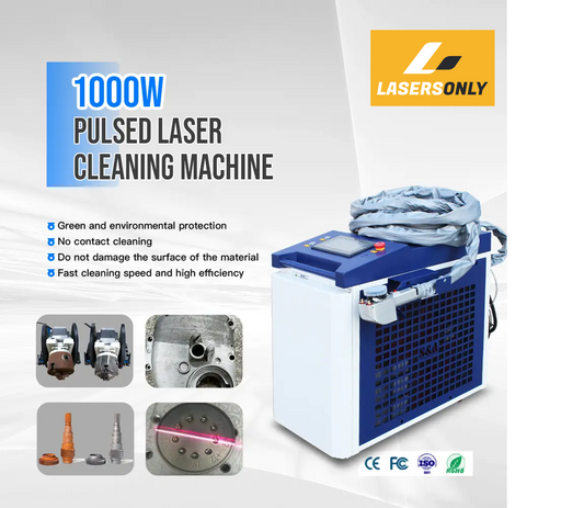 1000W Pulsed 2D Laser Cleaning Machine