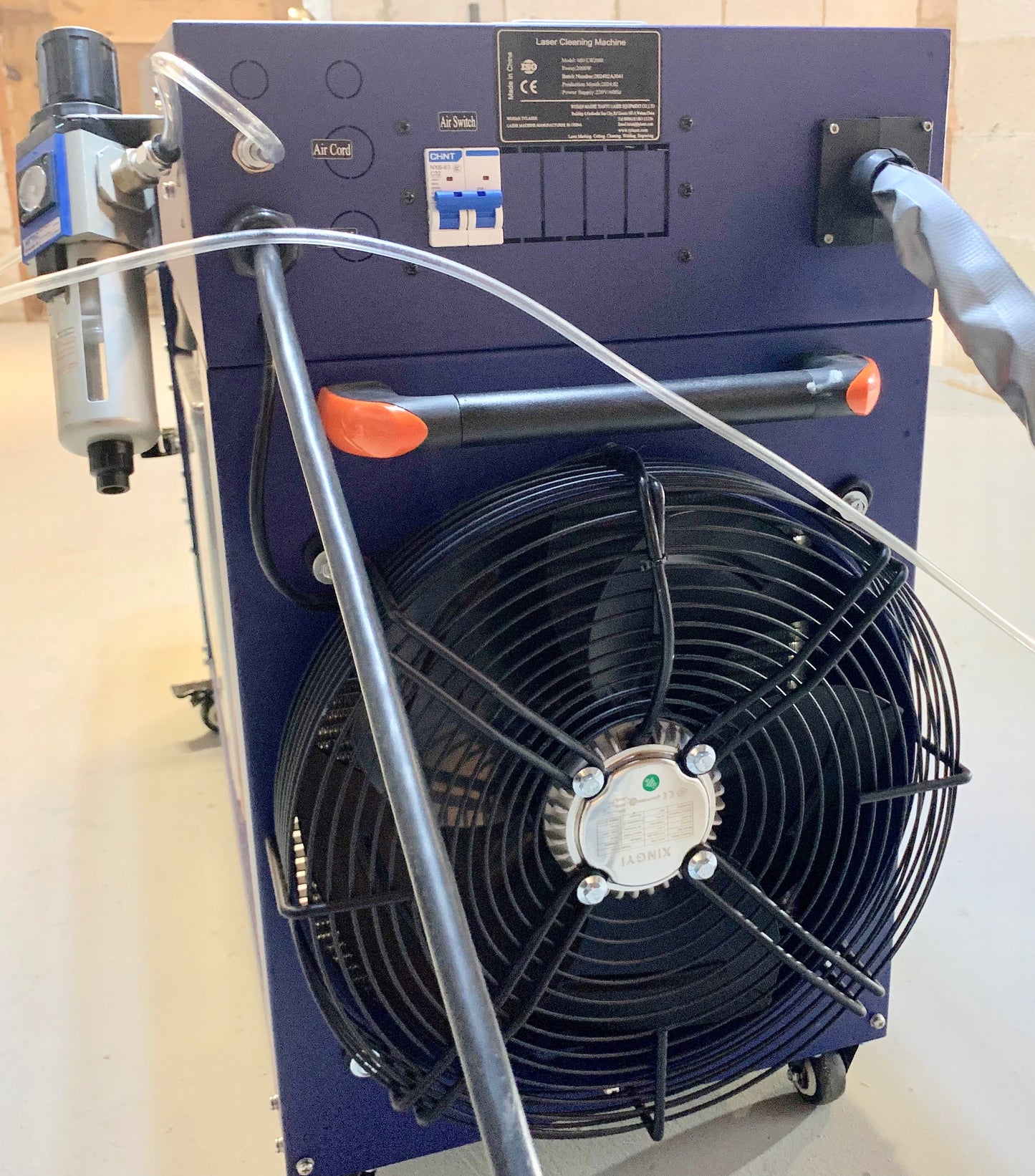 CW 1500W 4-in-1 Laser Cleaning Rust Removal Machine