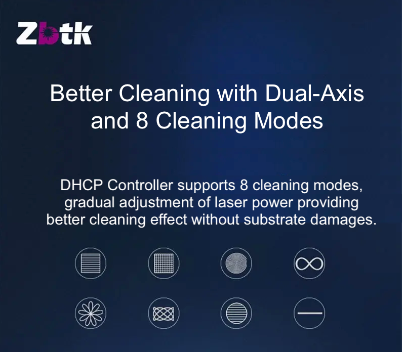 300W Pulsed 2D Laser Cleaning Machine