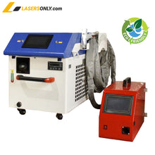 Load image into Gallery viewer, 1000W Fiber Laser 3-in-1 Cleaning Welding Cutting Machine
