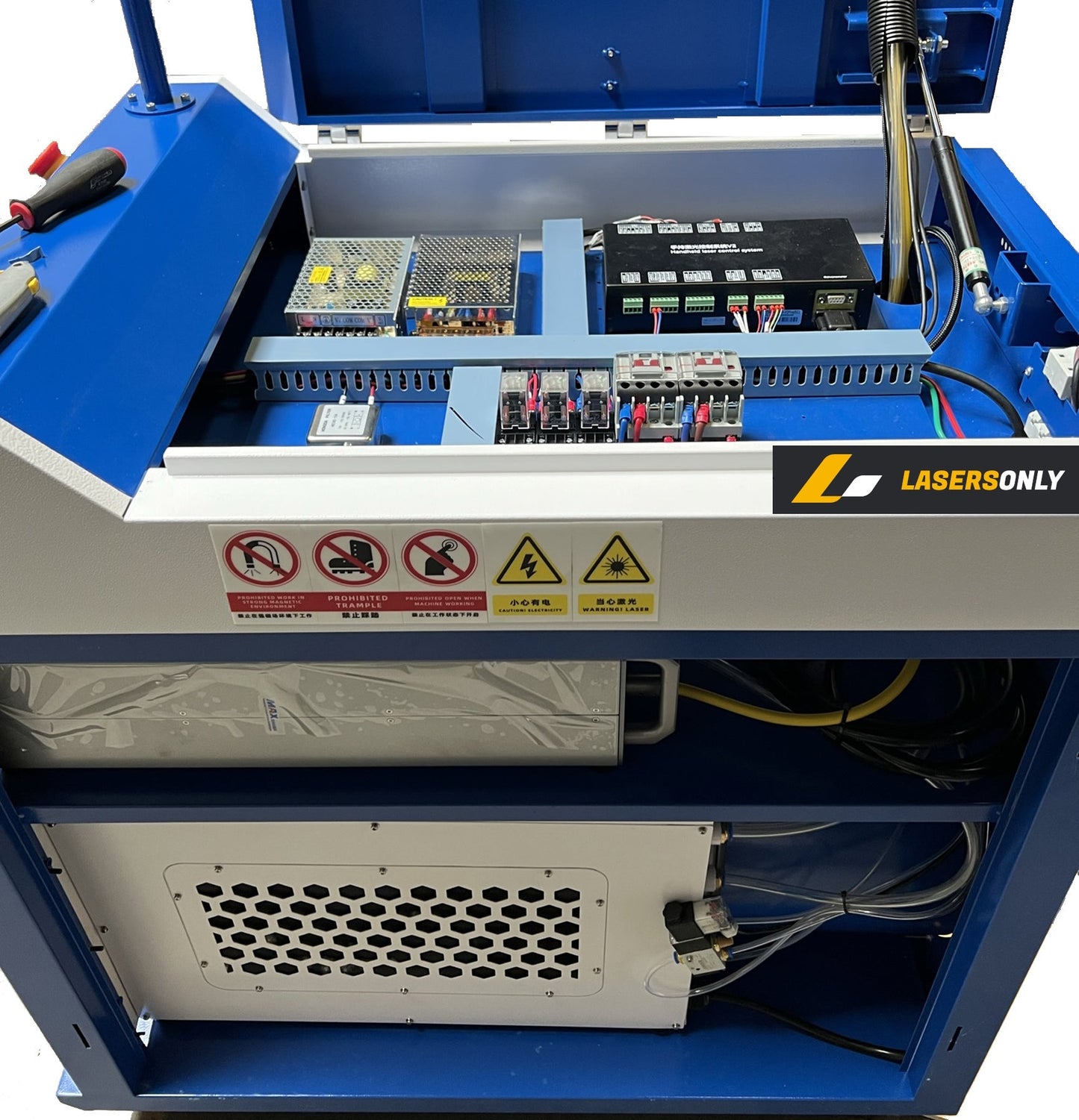 1500W SUP Fiber Laser Cleaning Rust Removal Machine
