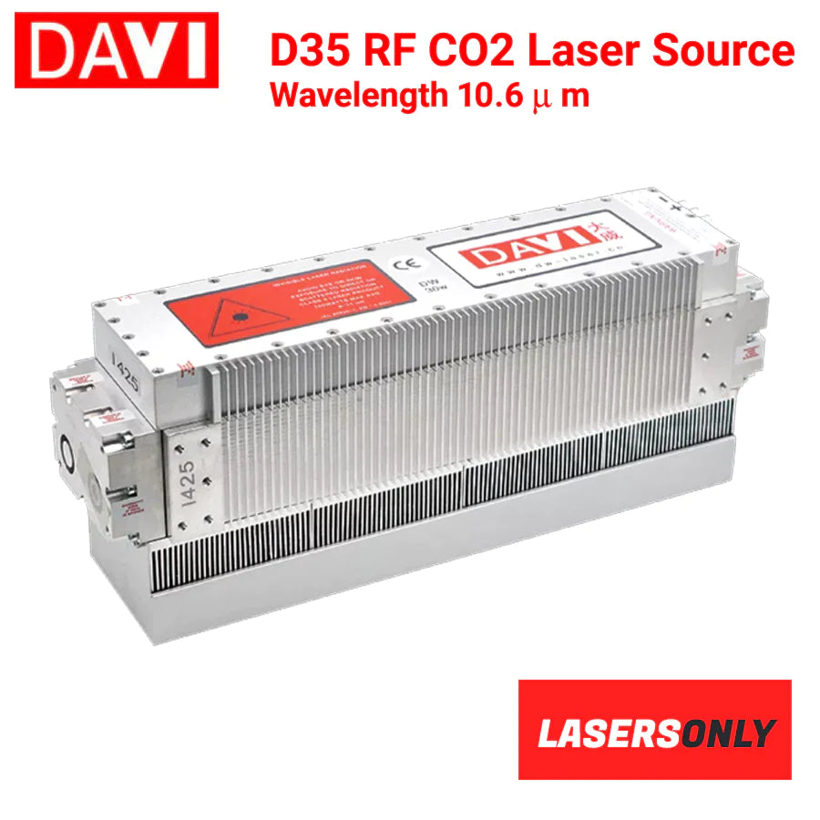 45W RF-CO2 Galvo Laser Marking Machine