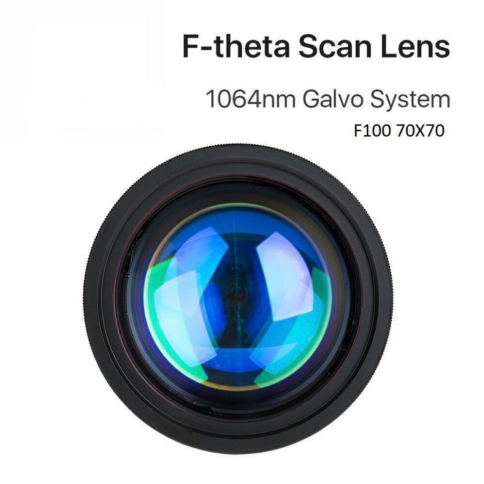 F-Theta Scan Field Lens 1064nm for Fiber Laser Marking Machine