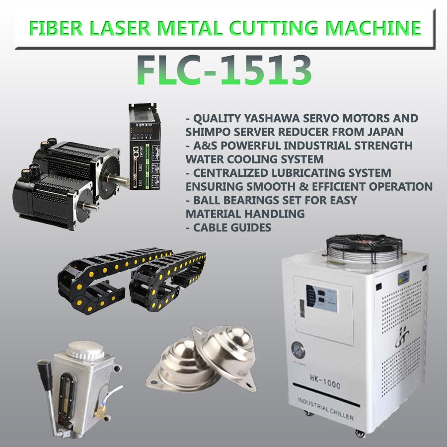 1000W Fiber Laser Cutting Machine 1513 MAX