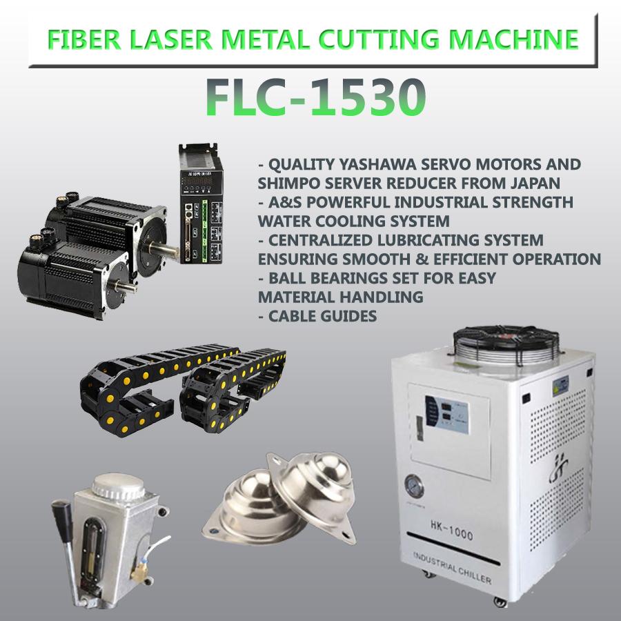 1000W Fiber Laser Cutting Machine 1530 MAX