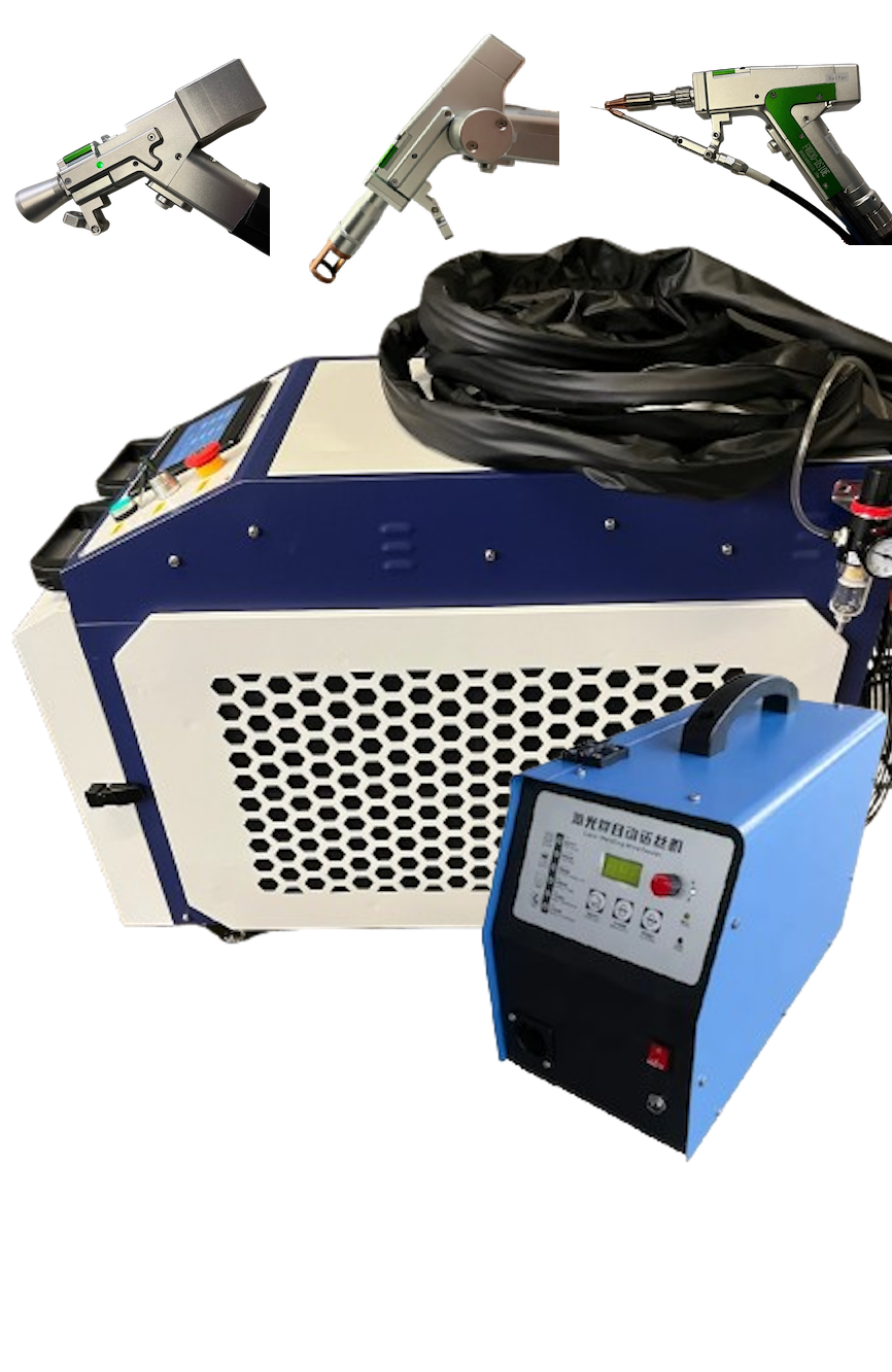 CW 2000W 5-in-1 Laser Cleaning Welding Cutting Machine