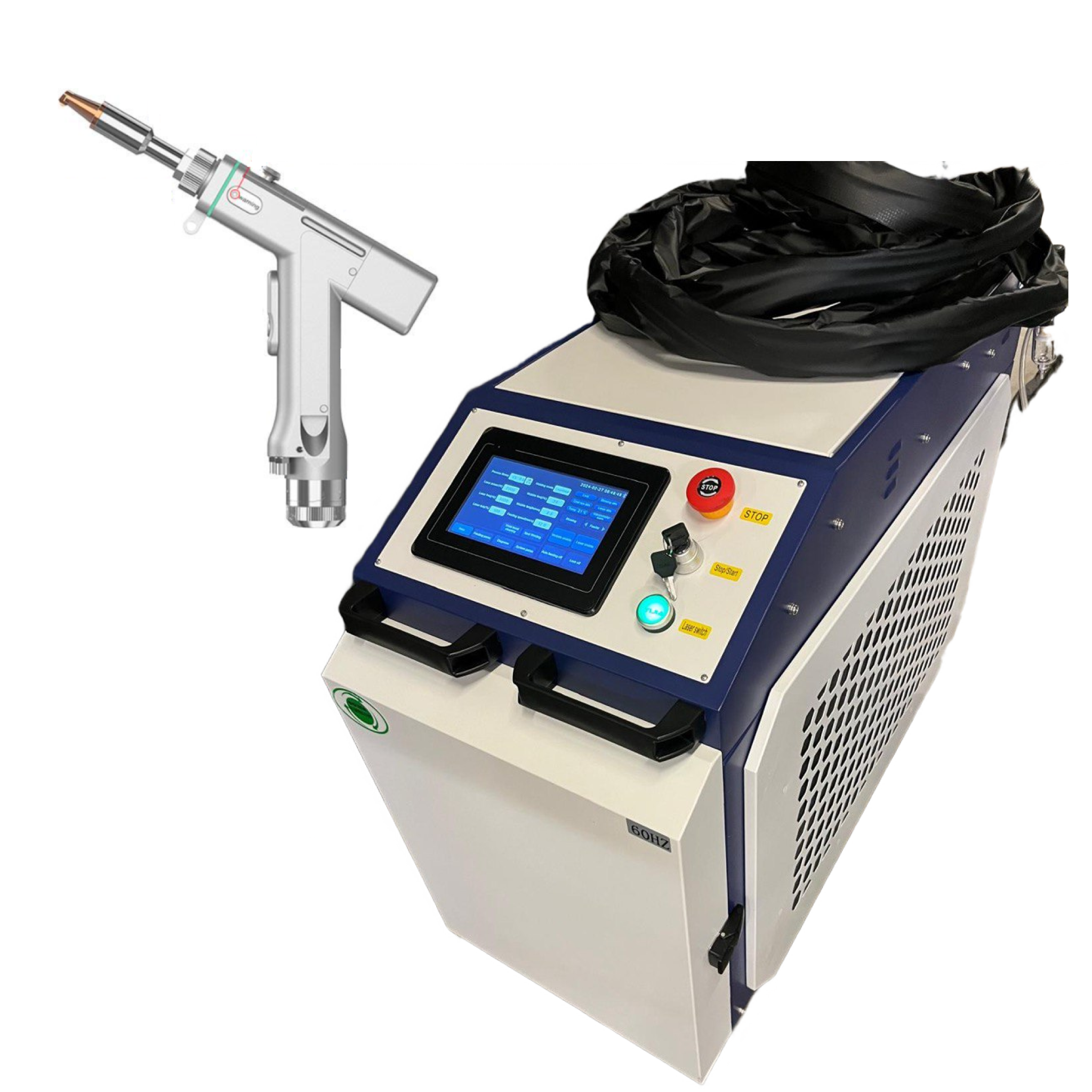 CW 3000W 4-in-1 Laser Cleaning Rust Removal Machine – Lasers Only