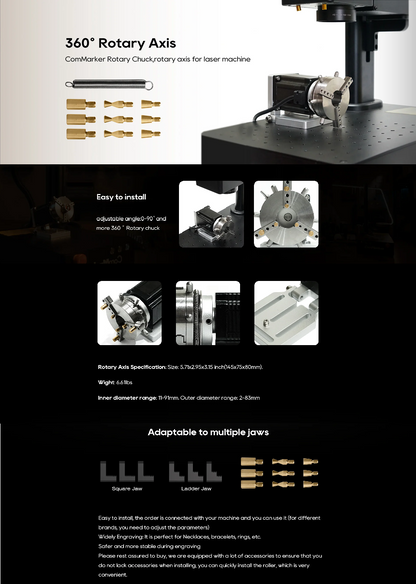 Jewelry Rotary Axis D69
