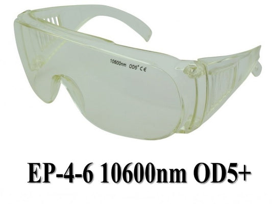 EP-4-6 190-400nm & 10600nm CO2 Laser Protection Goggles