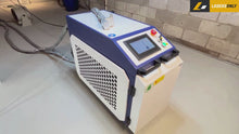 Load and play video in Gallery viewer, 3000W SUP Fiber Laser Cleaning Rust Removal Machine
