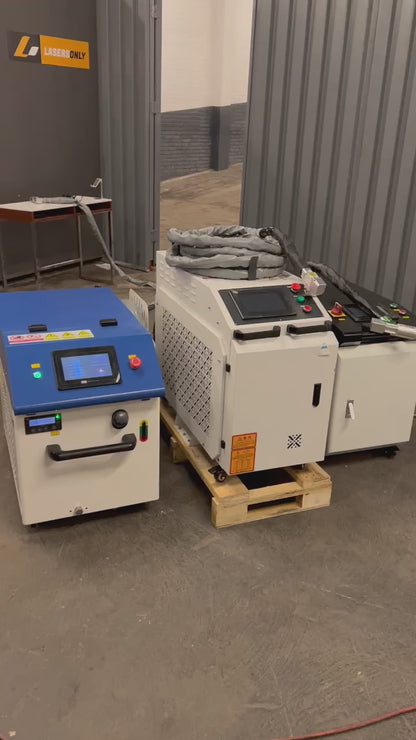 2000W SUP Fiber Laser Cleaning Rust Removal Machine
