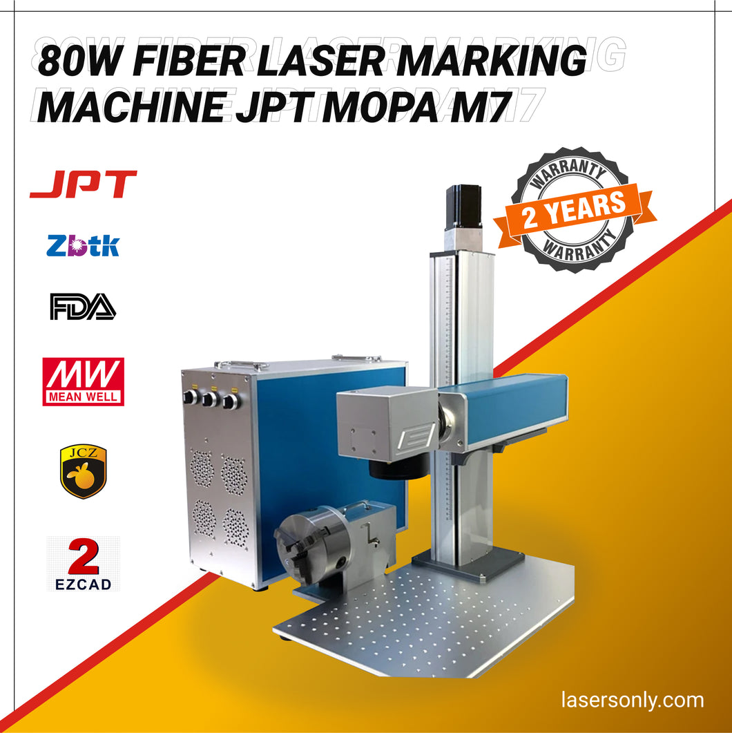 80W Fiber Laser Machine