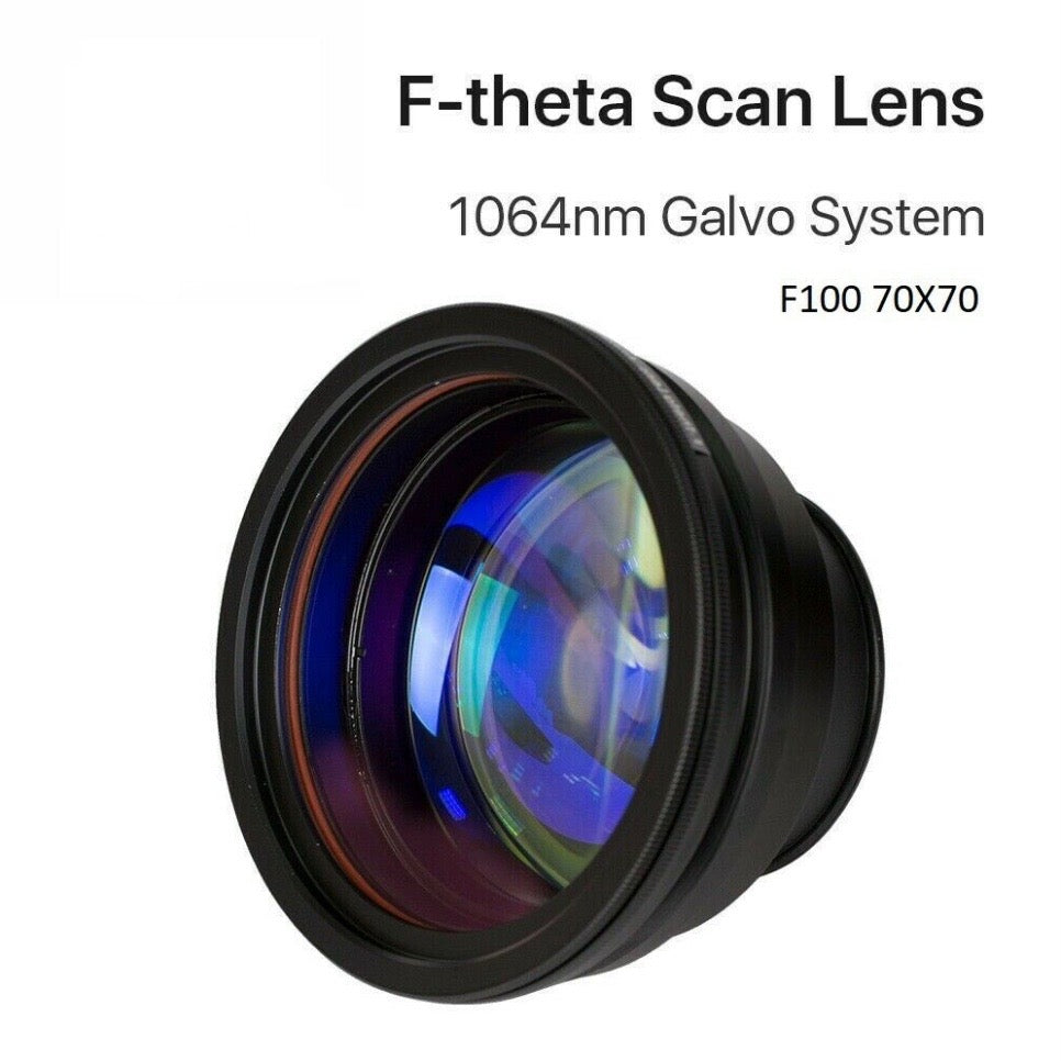 F-Theta Scan Field Lens 1064nm for Fiber Laser Marking Machine