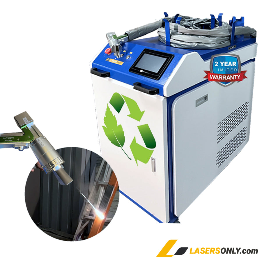 CW 2000W Fiber Laser Cleaning Rust Removal Machine