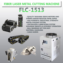 Load image into Gallery viewer, 1500W Fiber Laser Cutting Machine 1513 MAX
