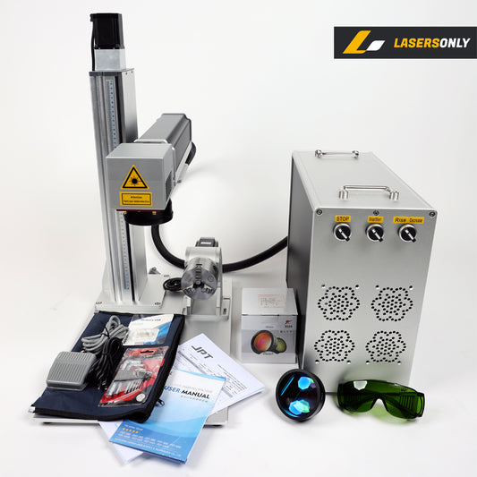 30W JPT Fiber Laser Marking Machine MOPA M7