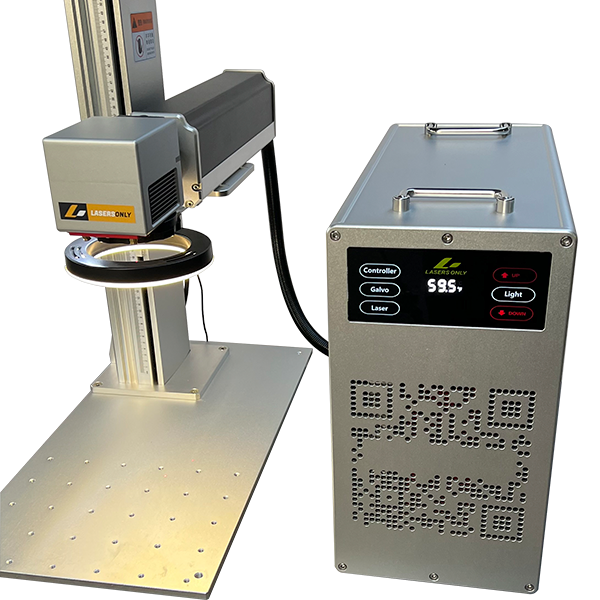 SFX Laser Marking Machine Desktop JPT 20W/ 30W/ 50W Metal Marking Metal  Engraving Plastic Marking Fiber Laser Engraver